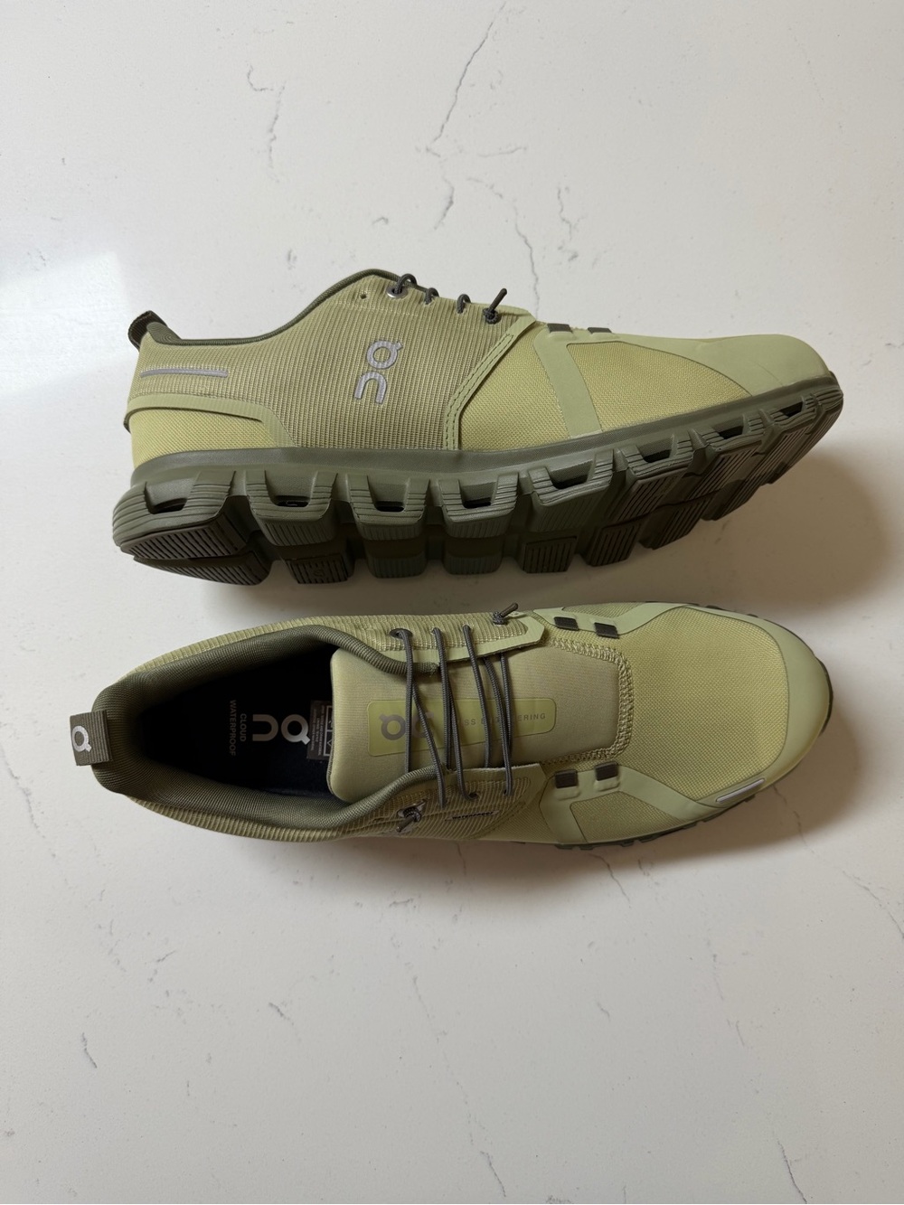 On Running Running Men's Cloud Sneaker in Olive Green